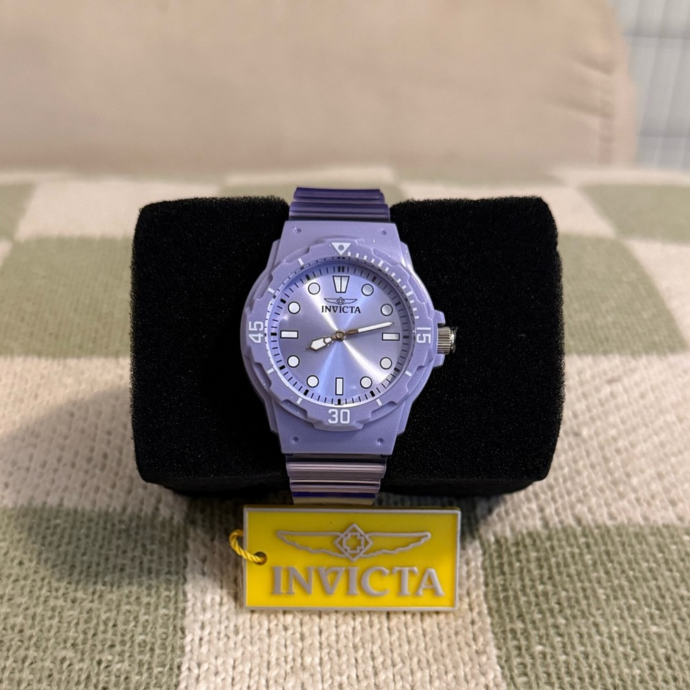 Invicta Celestial Quartz Purple Dial Ladies Watch 49206 UNISEX NIB